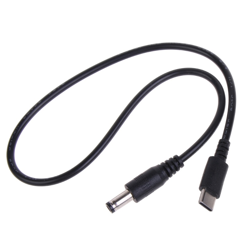 Cinna USB Power Boost- Line UsbC TypeC sang DC9 12 15 20V Bộ chuyển đổi Cáp TypeC DC5 5x2 1mmPlug cho Bộ định tuyến WiFi Spe