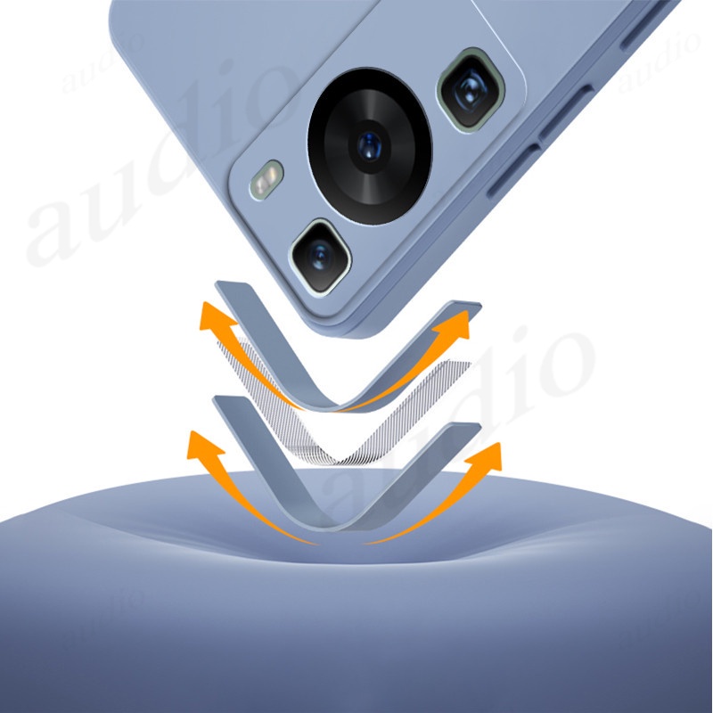 Ốp Điện Thoại TPU Silicon Chống Sốc Cho huawei P60 Art Pro P60Art P60Pro huawei P50Pro P40 Pro P40Pro