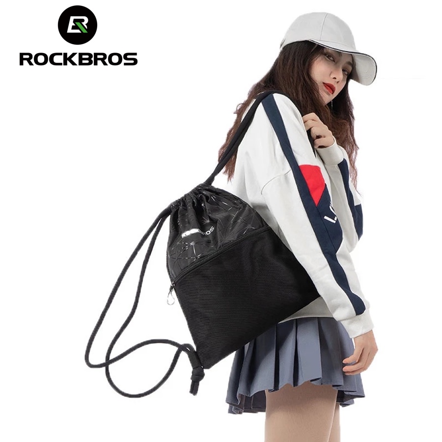 Rockbros Ba Lô Dây Rút Đa Năng Tiện Lợi Cho Nam Nữ