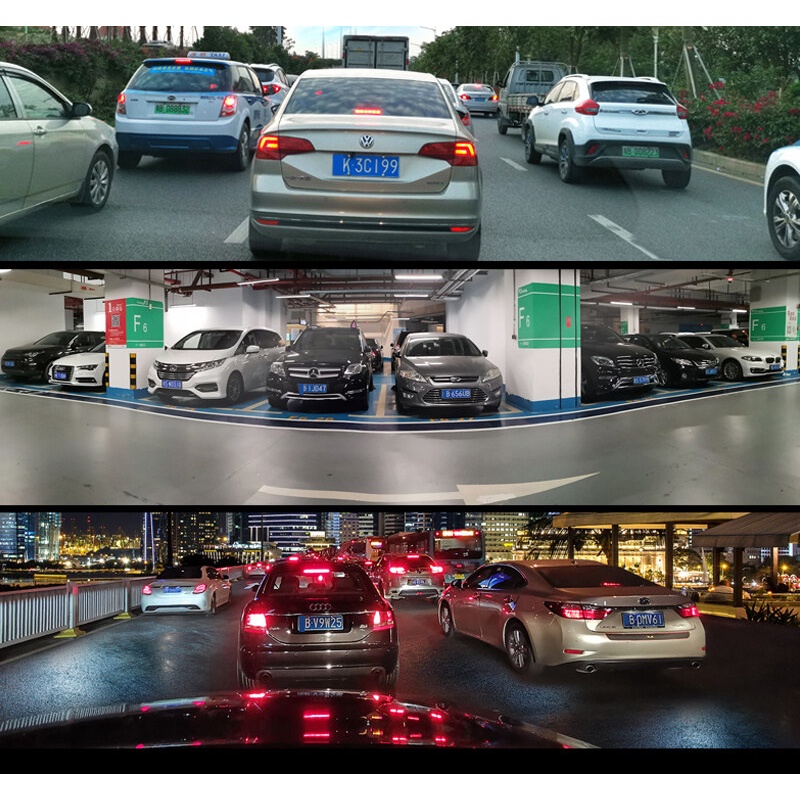 Ảnh Ekleva 12 Inch 4K 3840P Xe Dvr Dash Cam Ứng Dụng WIFI Sony IMX335 Gương Chiếu Hậu 1080P Camera Ô Tô Đầu Ghi Video Công Viên Màn Hình 4