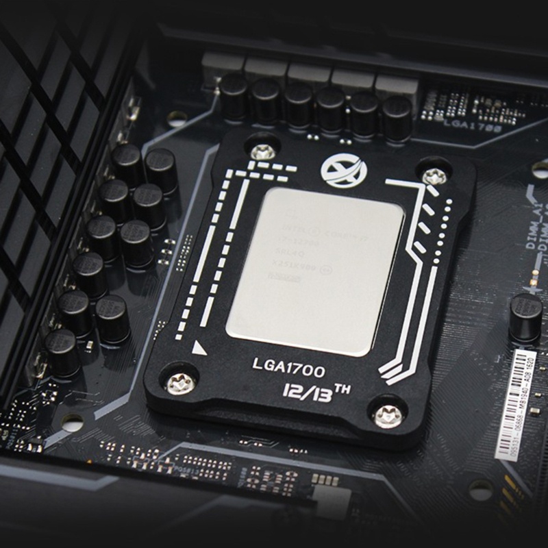 [3C] Giá đỡ bảng điều chỉnh uốn CPU cho LGA1700 LGA1800 Intel12th 13thGen- CNC- Hợp kim nhôm Fr