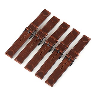 Dây Đeo Đồng Hồ Bằng Vải Nylon Và Da Thật Kích Thước 20mm 22mm 24mm Y2K Phong Cách Cao Bồi Cổ Điển Dành Cho Nam Nữ
