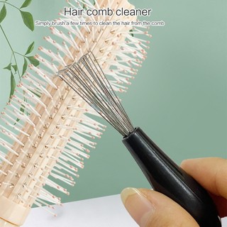 Jay Comb Hair Brush Cleaner Tay cầm bằng nhựa Bàn chải làm sạch Nhúng làm đẹp
