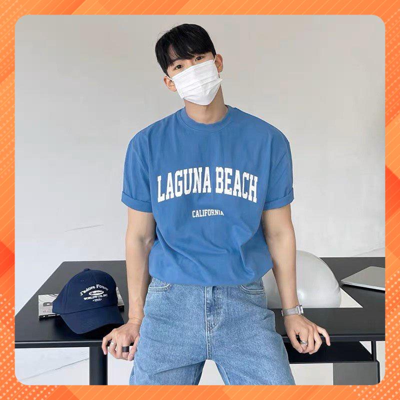 Áo thun Stee Cổ tròn LAGUNA Localbrand ICVCVNI Unisex