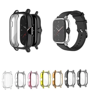 Ốp Đồng Hồ TPU Cho Amazfit GTS4 Có Màn Hình Bảo Vệ Mạ Điện Vỏ Bảo Vệ Đồng Hồ Thông Minh Chống Rơi Trầy Xước Vỏ Mềm