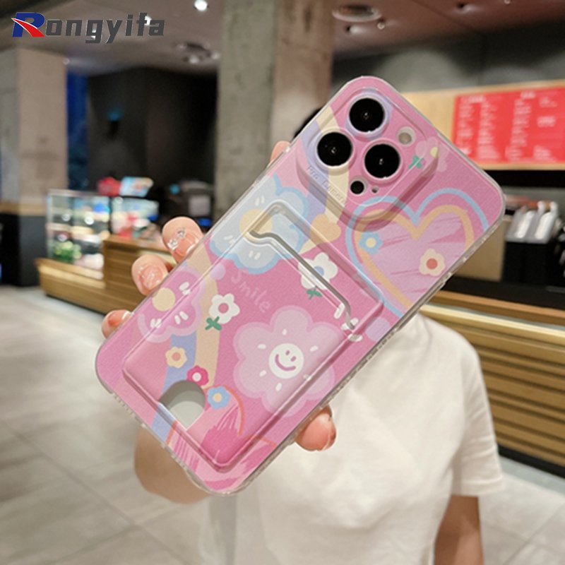 Ốp Điện Thoại Có Ngăn Đựng Thẻ Cho Samsung Galaxy A31 A23 F22 A21S A21 A20S A20 A30 A04S A32 A24 M32 M22 M13 A14 4G A22 A14 A13