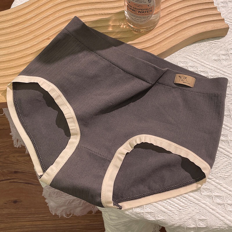 Hàng Mới Về Mới Quần Lót Cotton Không Đường May Kháng Khuẩn Độ Co Giãn Cao Thoải Mái Thoáng Khí Cho Nữ