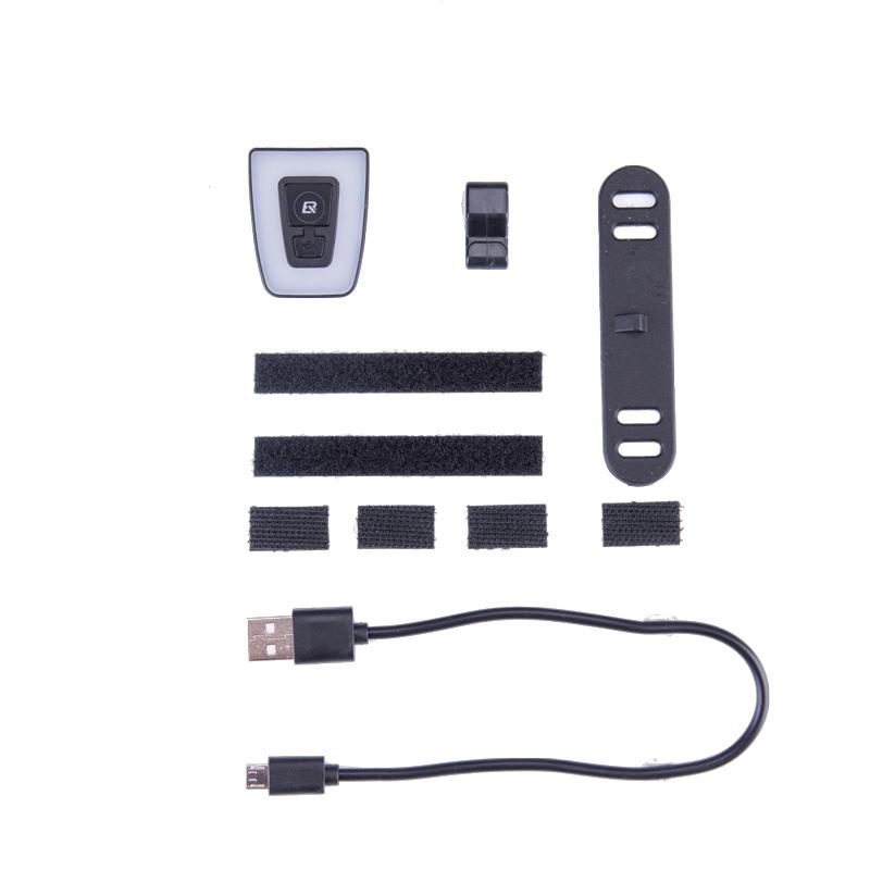 Rockbros Đèn Chiếu Hậu Chống Thấm Nước Sạc USB Cho Xe Đạp
