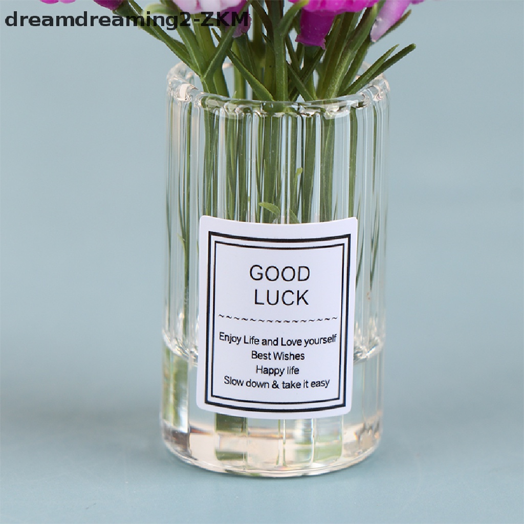 [dreamdreaming] Nhà búp bê Thu nhỏ Bình thủy tinh Mô hình Nhà búp bê Phụ kiện Trang trí Đồ trang trí [zkm]