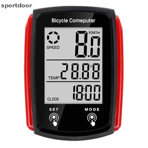 Đồng hồ tốc độ [sportoutdoor] và Đồng hồ tốc độ có dây chống nước với màn hình LCD [out]