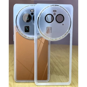 Ốp Điện Thoại TPU Trong Mờ Chống Dính Vân Tay Nhiều Màu Sắc Cho OPPO Reno 8T 8Z 7Z 5G Find X6 X5 X3 Pro R17 R15