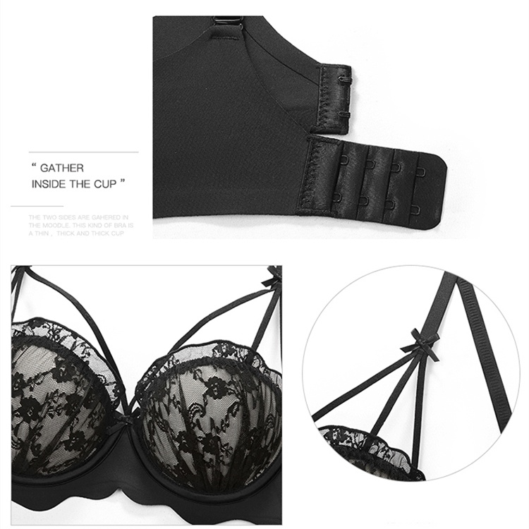 Set Áo Ngực & Quần Lót Nữ Thêu Hoa Quyến Rũ