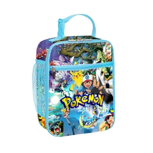 Túi vải Cỡ Lớn In Họa Tiết Hoạt Hình Pikachu Dễ Thương Cho Bé