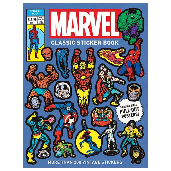 Marvel Classic Sticker Book | Shopee Việt Nam