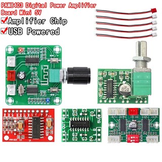 Bảng Mạch Khuếch Đại Âm Thanh Bluetooth 5.0 PAM8403 MINI 2 * 3W Class D DC 2.5V Sang 5V