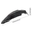 POP Chống Nước Xe MáyFender Trang Trí Bùn Viền Bắn Vệ Va Chạm Phù Hợp Cho XR125 KLX125 KLX250 XCF XR250 XR45