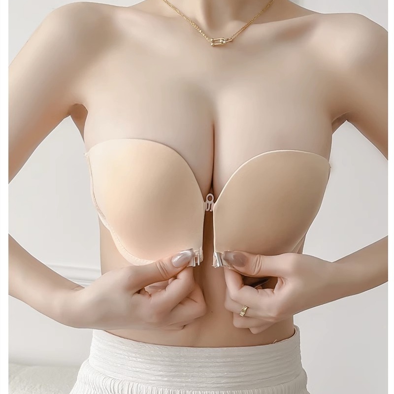 Áo Lót Không Dây Nâng Ngực Cài Trước Chống Trượt Thời Trang Gợi Cảm Cho Nữ