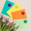 TUYỆT VỜI 500 Miếng Dán Lấp Lánh Nhiều Màu Sắc, Cuộn 2.5CM Sao Phần Thưởng Dán, Mini Tự Dính Các Loại Màu Sắc Sáng Bóng Phần Thưởng Dán Trẻ Em