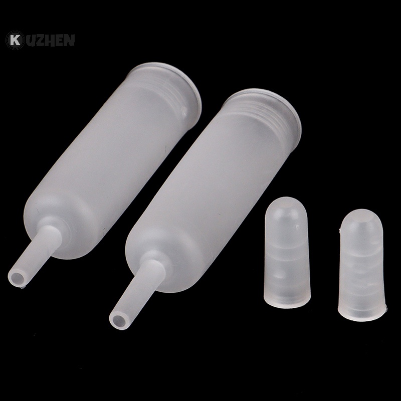 Kuzhen 50 cái 2ml chai thủy tinh nhám silicone nhỏ giọt lọ mở ampule breaker dripper hot