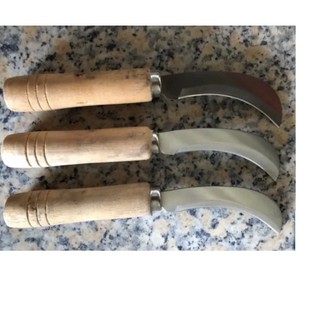 Dao cắt chuối, dao gọt thơm, dụng cụ gọt hoa quả trái cây, bổ cau lưỡi cong, dao ra nải chuối đa năng GD706-Gotmia