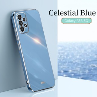 Ốp Điện Thoại Silicon Vuông Mạ Màu 6D Cho Samsung Galaxy A13 A23 A33 A53 A73 A14 A54 5G A04S A03 Core A32 A52 A72 A51 A71