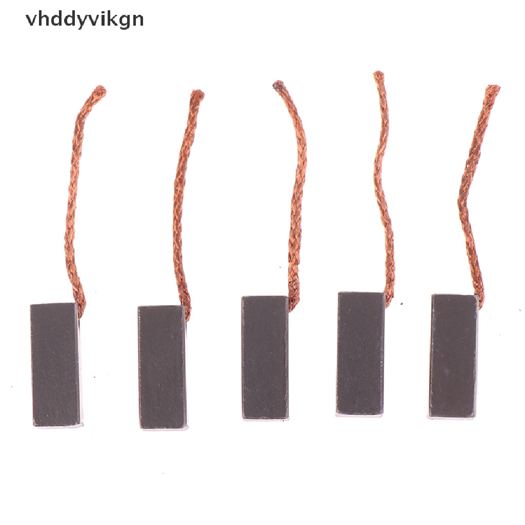 Bộ 10 Chổi Than 8 * 8 * 20mm Cho Quạt Thổi Khí Nóng Xe Hơi