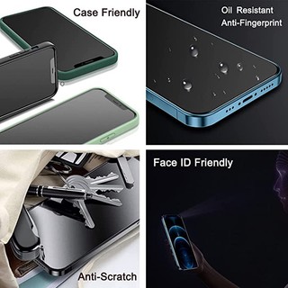2 Miếng Dán Bảo Vệ Màn Hình Chống Gián Điệp Cho IPhone 11 12 13 Pro Max 13Mini XS XR Kính Cường Lực Riêng Cho IPhone 7 8 14Plus SE2020 Phim