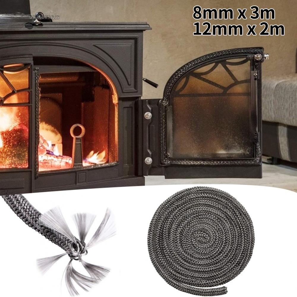 【GRCEKRIN】Rope Seal Wood Stove Door Gasket Wood Burning Stove Doors