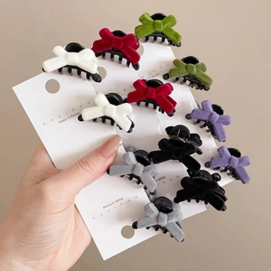 Set 2 Kẹp Tóc Nhỏ Nơ Dễ Thương Thời Trang Hàn Quốc Cho Bé Gái