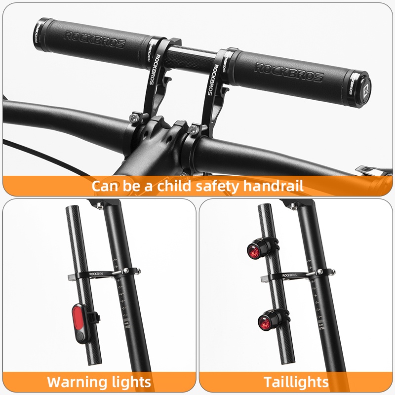 ROCKBROS Giá Đỡ Mở Rộng Yên Xe Đạp Leo Núi Bằng Sợi Carbon Siêu Nhẹ Đa Năng Chất Lượng Cao