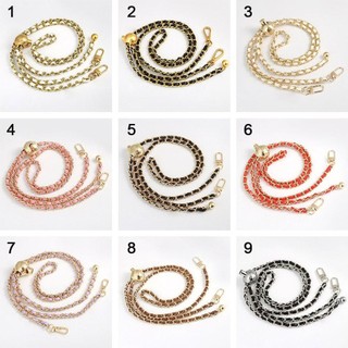 RATTANCO Phụ kiện dây chuyền chống phai màu Dây đeo có thể điều chỉnh bằng kim loại