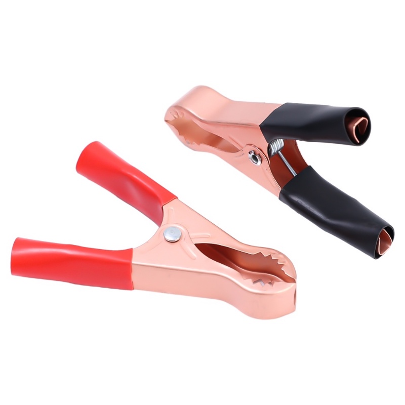 Set 2 Kẹp Cá Sấu Thử Điện Áp Bình Ắc Quy 30A 70mm