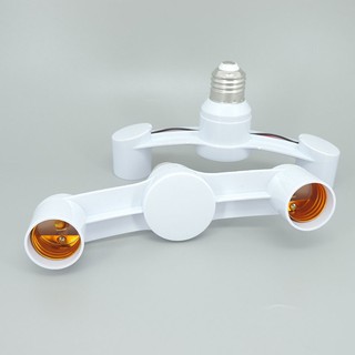 Đuôi Đèn Nối Dài Chuyển Đổi 2 Đầu AC e27 Sang 2 e27