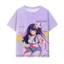 YB1 Oshi no Ko Anime Áo Cosplay Ai Hoshino Kana Ruby 3D Áo Sơ Mi Tay Ngắn Top Nữ Thời Trang Tee Thường Ngày Plus Kích Thước