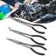 Kìm mũi dài FANIELLAPOWELL, Kìm thẳng chống trượt có tay cầm dài, Kìm mũi thép Carbon đa chức năng 25 / 45 / 90 độ Bent Kỹ sư máy móc