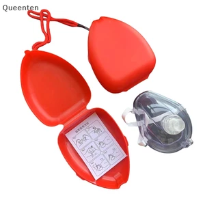 Queenten 1pc hô hấp nhân tạo mặt nạ van thở one-way mặt nạ thở cpr qt