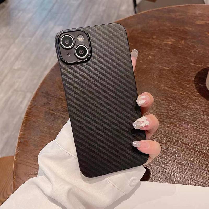 Ốp Điện Thoại Sợi Carbon Cho iPhone 14 13 12 11Promax Plus X XS MAX XR 7 8 Plus SE 2022 2020 14Plus 13Mini 12Mini