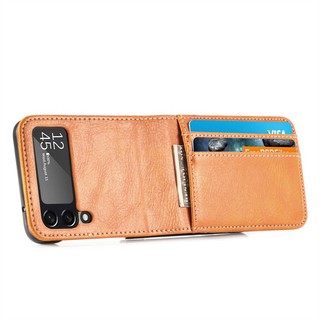 Samsung Galaxy Z Flip 4 Z Flip 3 Ví Đựng Ảnh Bao Da Thẻ Tín Dụng Holde Vỏ Z Flip 7 6 Business Hard Pc Cover
