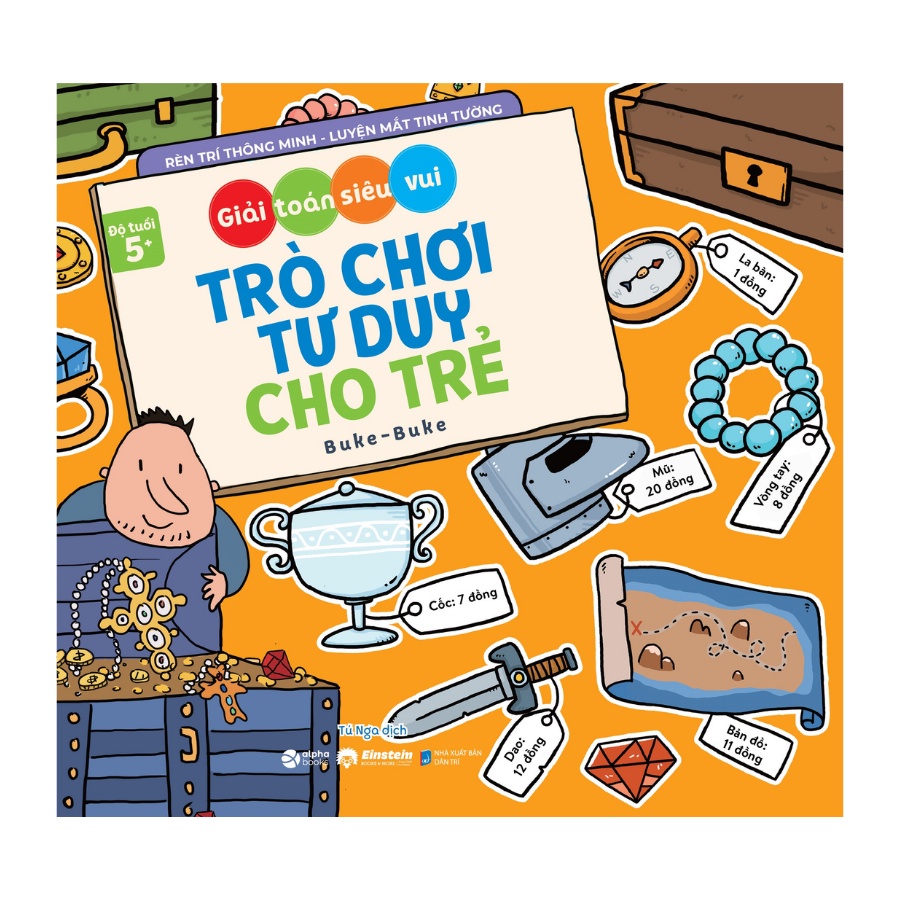 Ảnh Sách Bộ: Trò Chơi Tư Duy Cho Trẻ - Buke Buke (Combo/ Tùy Chọn Lẻ) 4