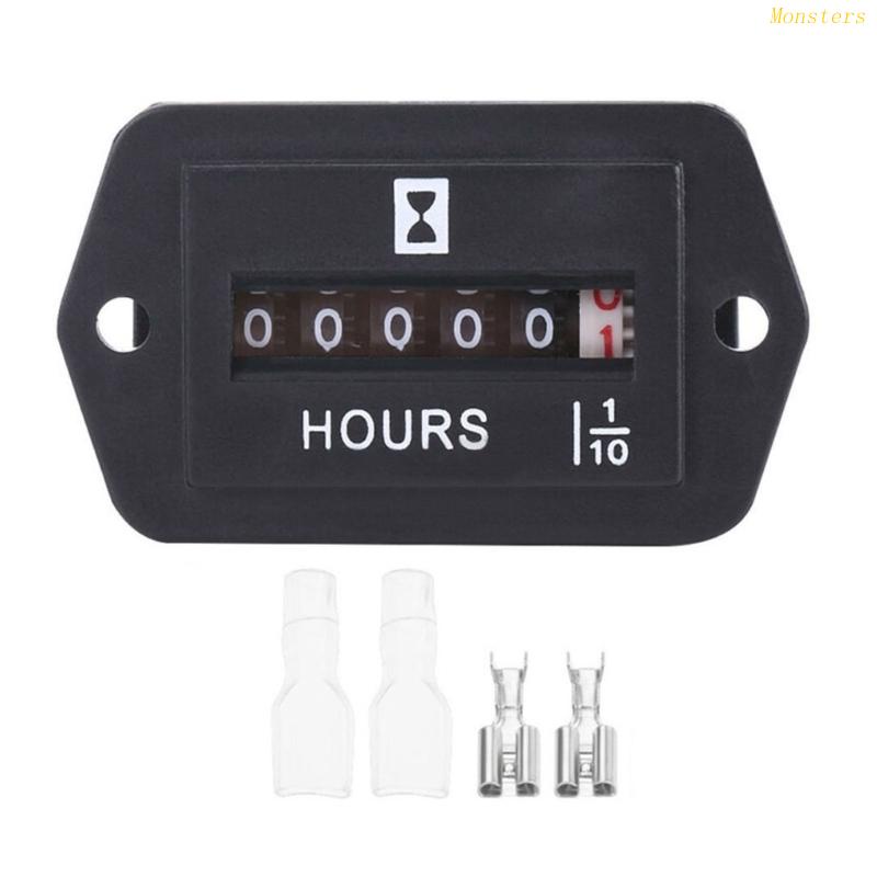 Đồng Hồ Đếm Giờ Động Cơ Cho Máy Xúc / Xe Tải