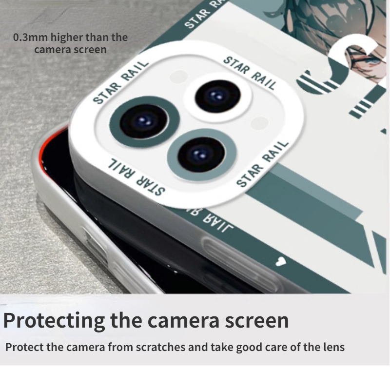 Ốp Điện Thoại Mềm Chống Sốc Hình Anime Cho Samsung Galaxy A02 A03 A03S A10 A10S A30 A20 A11 A12 A13 A22 4G 5G Kafka Seele Bronya