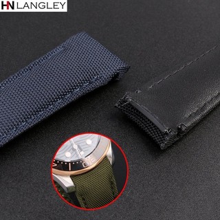 SEIKO Dây Đeo Đồng Hồ Bằng Nylon Đầu Cong 20mm 22mm Cho Omega Planet Ocean Seamaster 300
