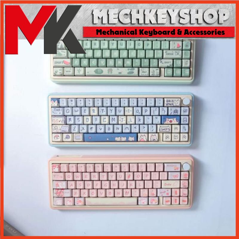 [Sẵn hàng] Kit bàn phím cơ LMK67 Nhôm 3 Modes QMK/VIA | Shopee Việt Nam