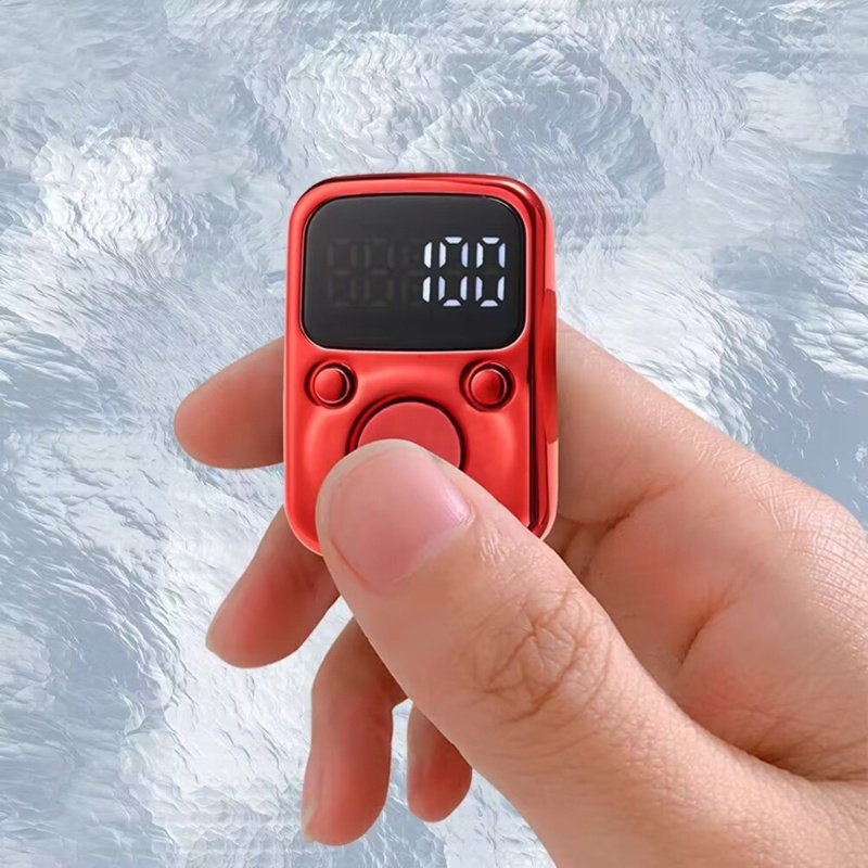 MOON Mini Finger Counter LED Màn hình kỹ thuật số điện có đèn Tally CountersStitch