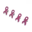 BTF 10xPink Ruy Băng Men Thổ Cẩm Ung Thư Vú Nhận Thức Hy vọng Ve Áo Pin Nút Huy Hiệu Áo Len Túi Ba Lô Trang Sức