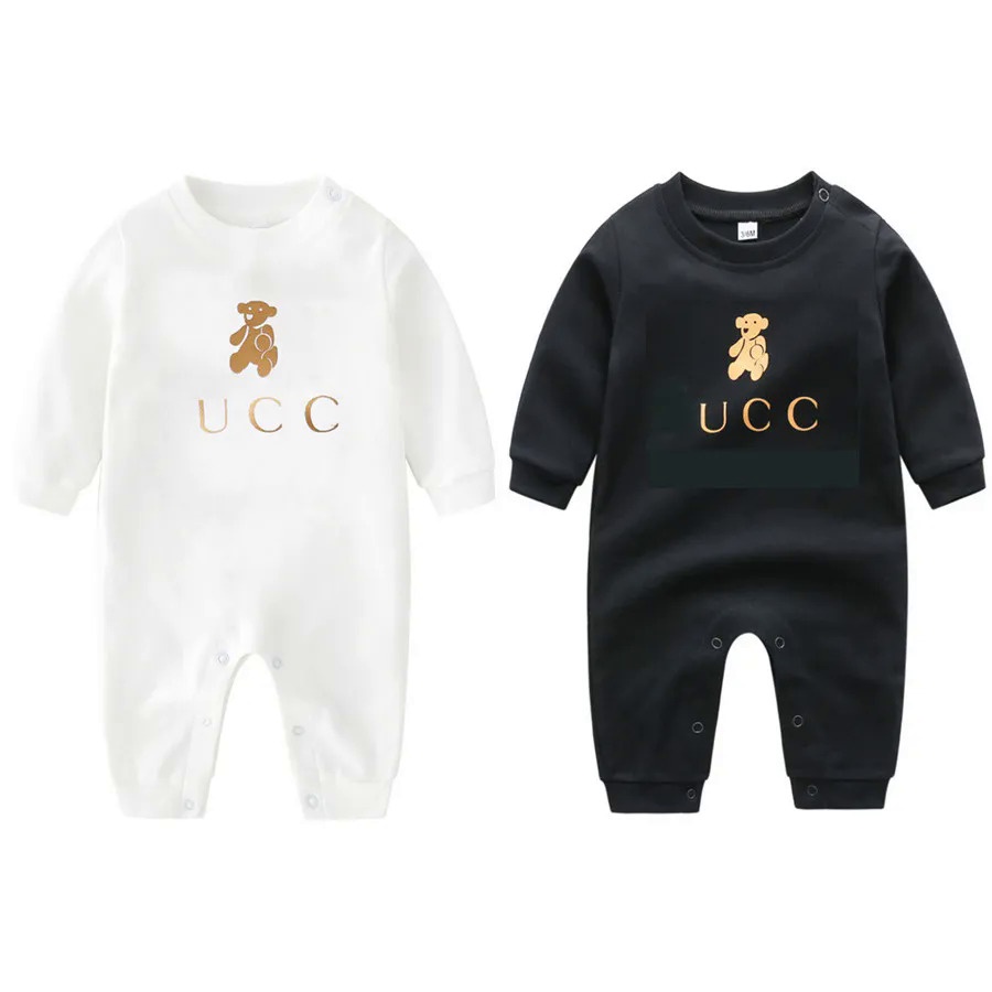 Áo Liền Quần Cho Bé Sơ Sinh Quần Áo Dài Tay Thiết Kế Cotton Romper Quần Áo Trẻ Sơ Sinh Bé Trai Bé Gái Jumpsuits 99KQ