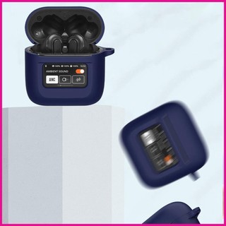 Vỏ Bảo Vệ Hộp Sạc Tai Nghe JBL TOUR PRO 2 Bằng Silicon Chống Sốc Chống Trượt Màu Trơn