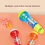 Đồ chơi nhạc cụ DELMER, Echo vật lý Micro Echo cỡ lớn dành cho trẻ em, Đồ chơi hát bằng nhựa không dây nhiều màu sáng tạo