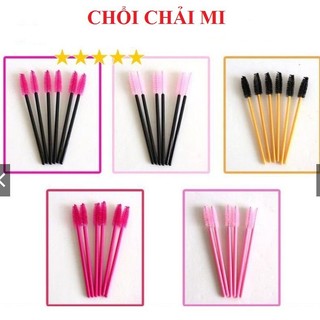 Bịch 50 cây chổi LASHES SUPPLY chải mi giúp chải mi một cách mềm mại 007