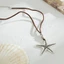 GODD Hợp Kim Sao Biển Vòng Cổ Phong Cách Kỳ Nghỉ Conch Mặt Dây Chuyền Vòng Cổ Sao Biển Cổ Choker Độc Đáo Jewelr